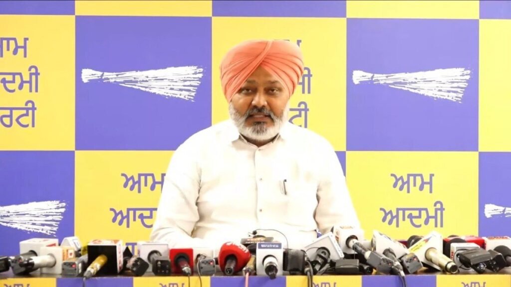 जहां भी भाजपा का शासन है, वहां अपराध, गैंगस्टर और गुंडागर्दी आम हो गई है: हरपाल सिंह चीमा