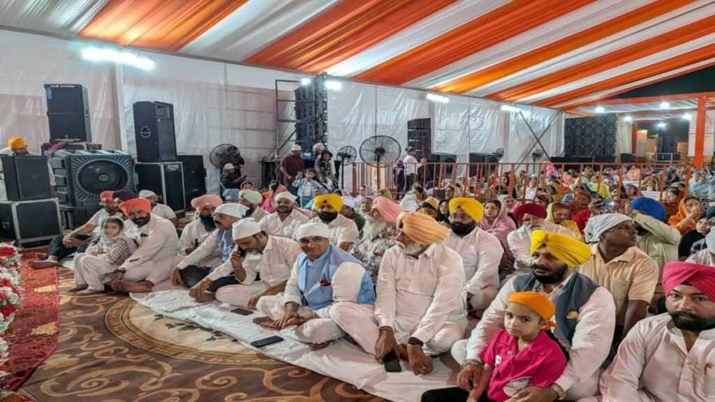 कपूरथला में श्री गुरु रविदास जी के 650वें प्रकाश पर्व को समर्पित महान कीर्तन कार्यक्रम