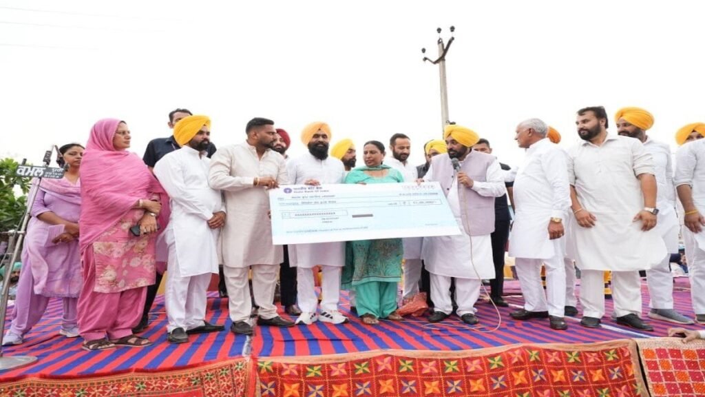 महिलाओं की सत्कार राशि’ आज बैंक खातों में जमा की जाएगी : मुख्यमंत्री भगवंत सिंह मान